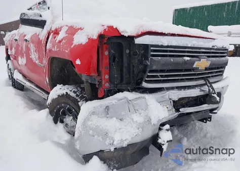 2017 Chevrolet Silverado 2500Hd Wt from USA, damaged, VIN 1GC1KUEG1HF195286